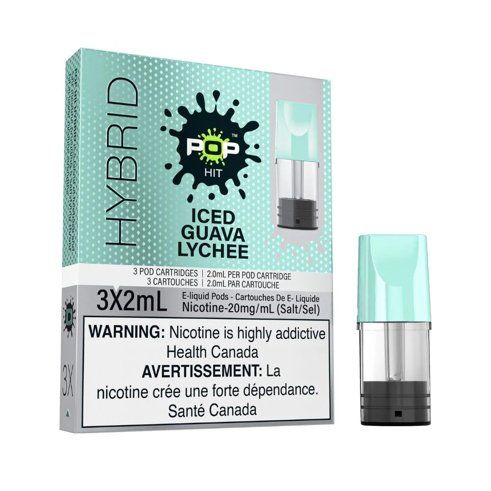 POP Hit Pods 20mg Iced Guava Lychee (Provincial Tax)