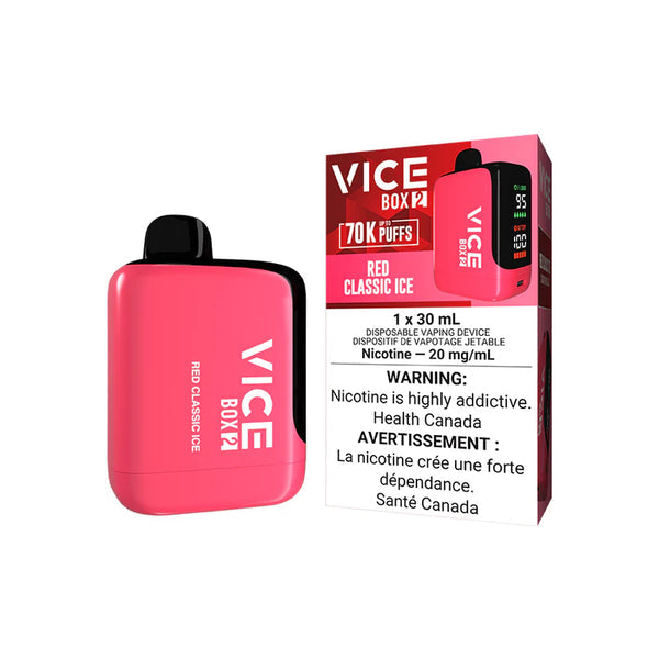 Vice Box 2 70k - Red classic Ice (Provincial Tax)