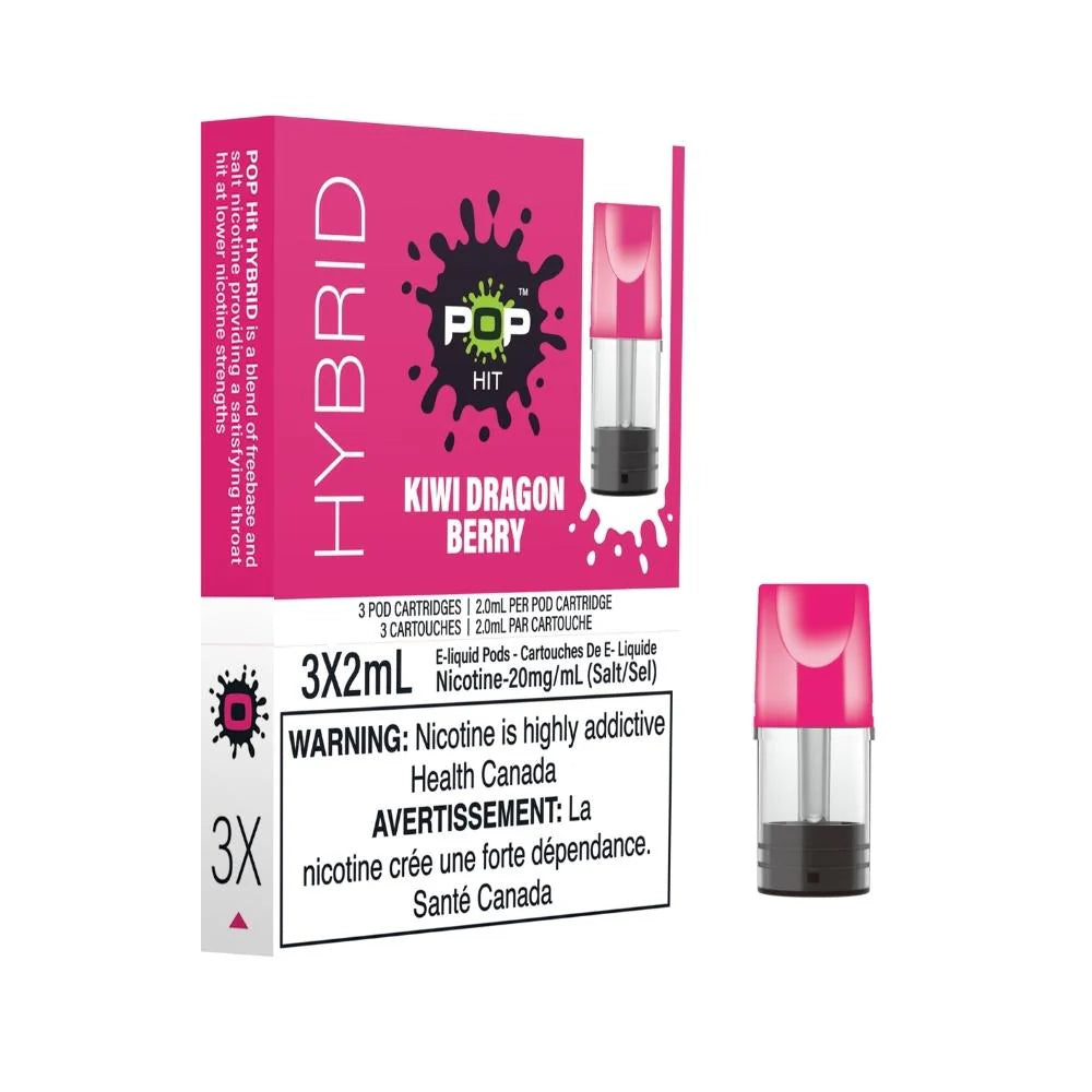 POP Hit Pods 20mg Kiwi Dragon Fruit Berry (Provincial Tax)
