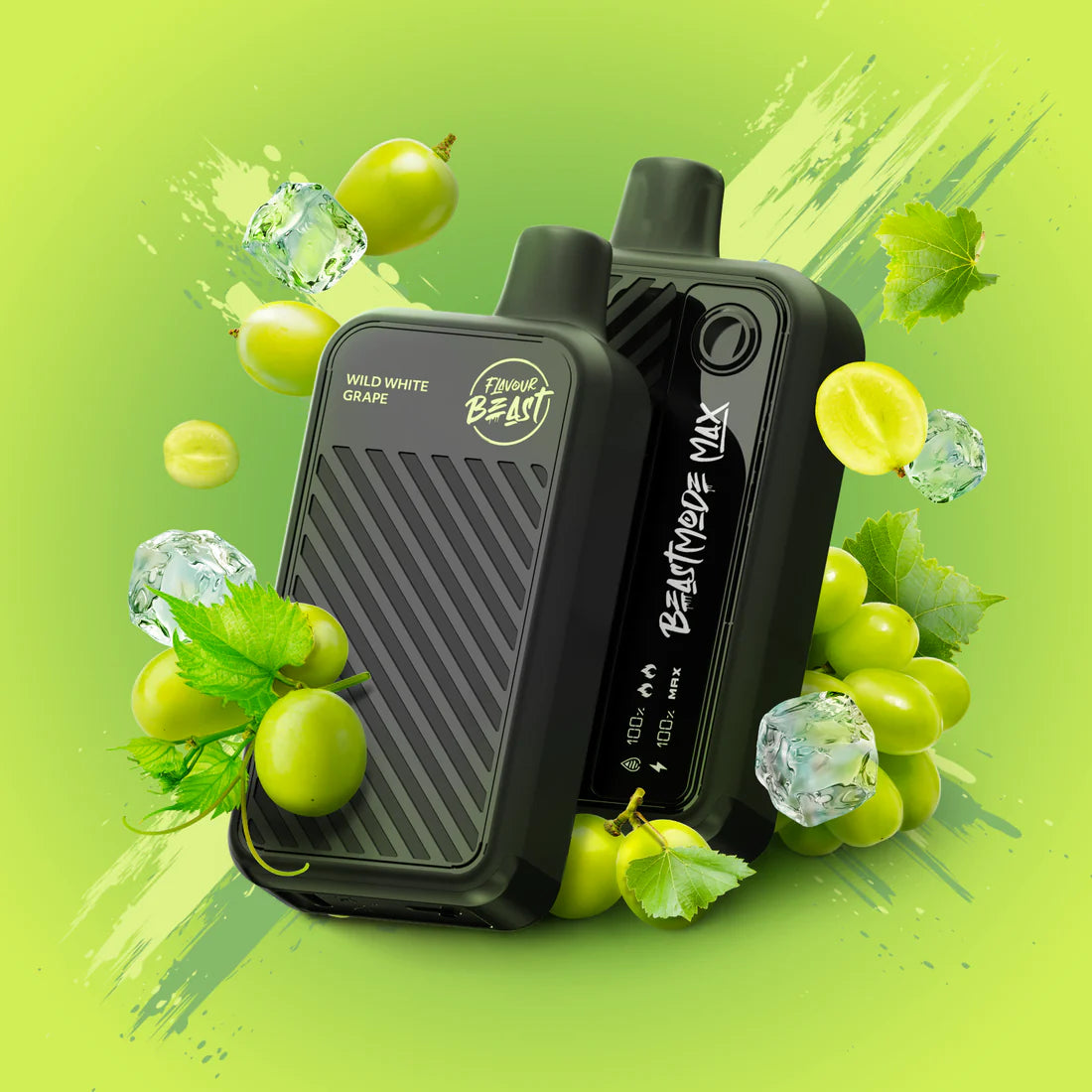 Flavour beast Beast mode max 18k puffs Wild White Grape Ice (Provincia King vape shop Flavour beast Beast mode max 18k puffs Wild White Grape Ice (Provincia King vape shop