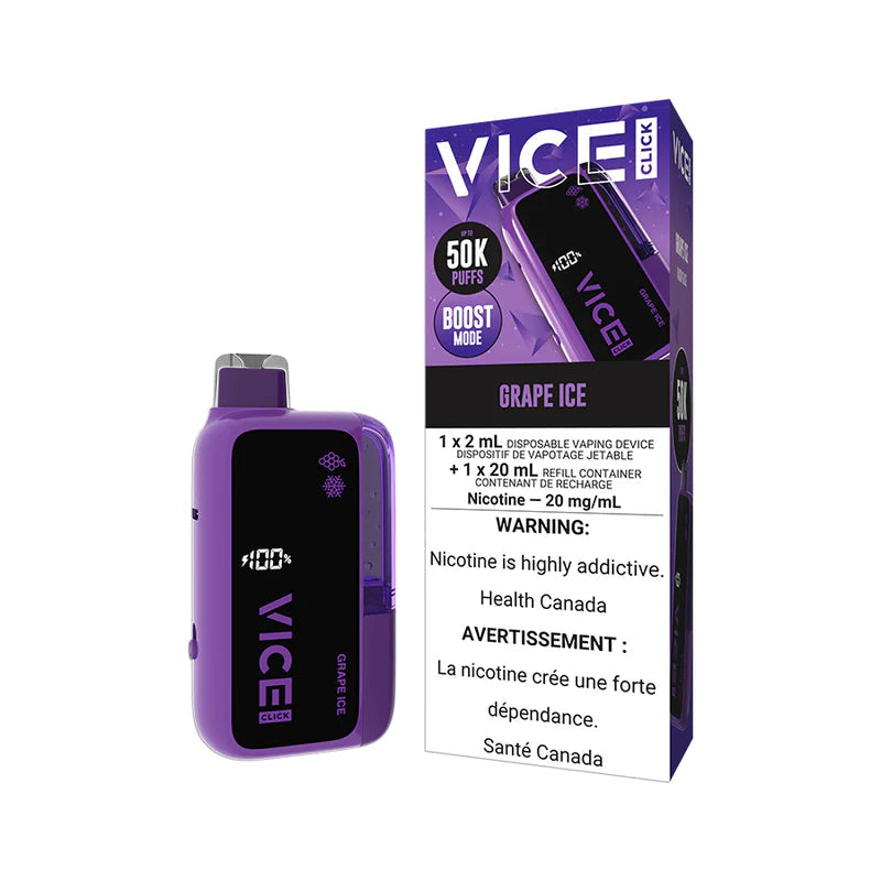 Vice Click 50k-Grape ice (provincial tax)