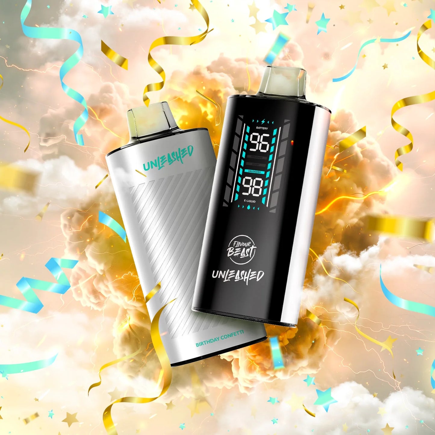 Flavour Beast Unleashed 20k Puffs Birthday Confetti *