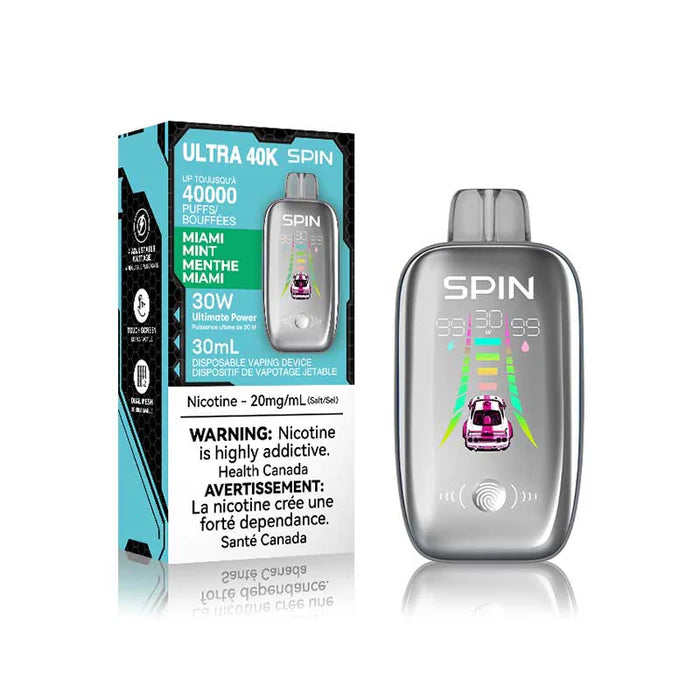 Spin Ultra 40k - Miami Mint (Provincial tax)
