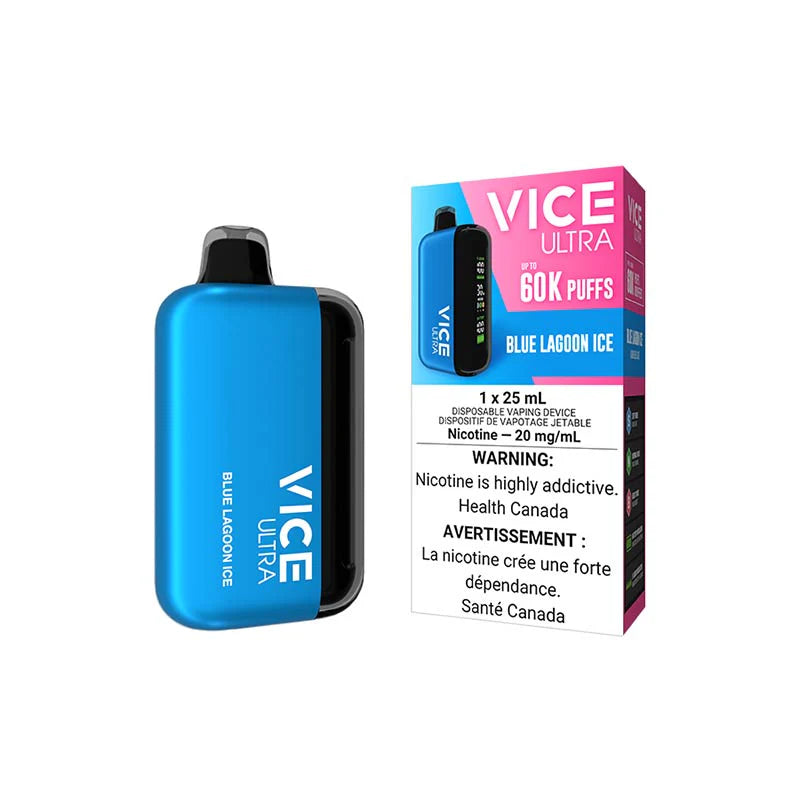 Vice Ultra 60k puffs Blue Lagoon Ice (Provincial tax)