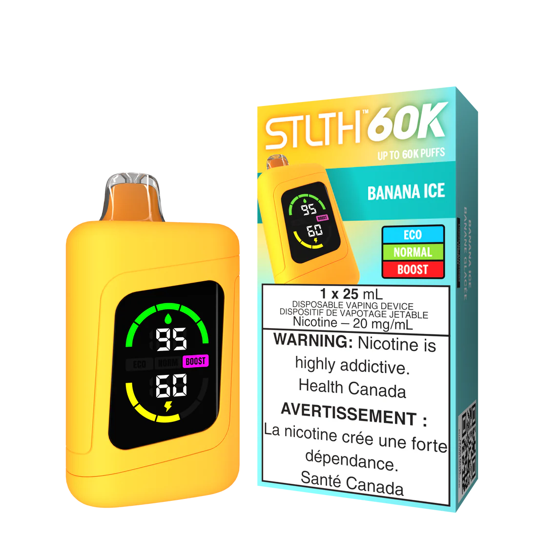 Stlth 60k Banana Ice (Provincial tax)