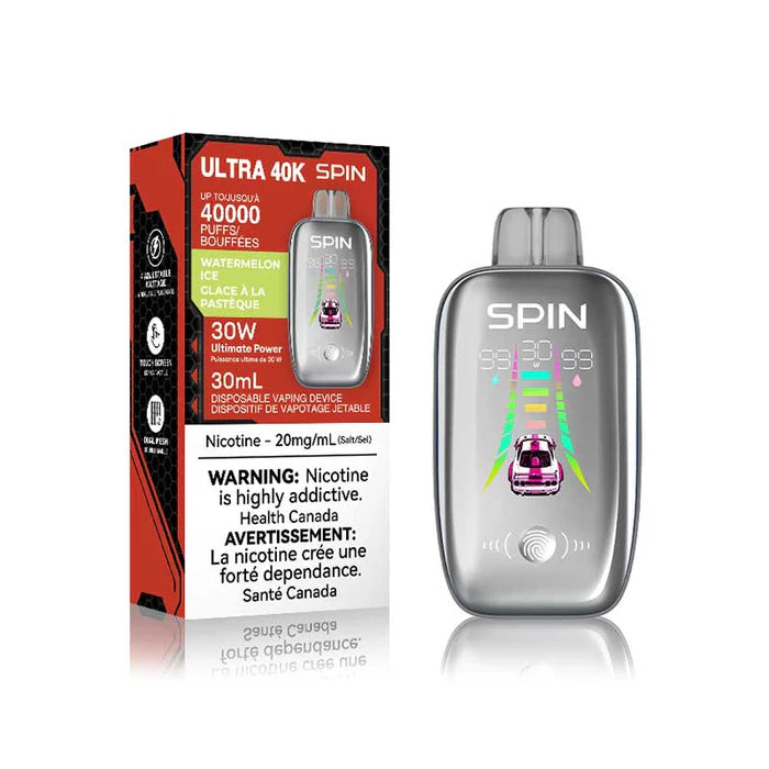 Spin Ultra 40k - Watermelon Ice (Provincial tax)
