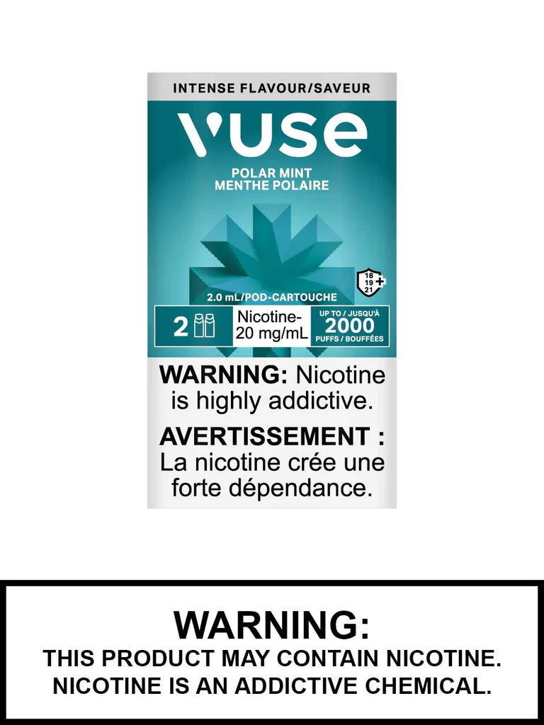 Vuse ePod 20mg Polar Mint (Provincial tax) King vape shop Vuse ePod 20mg Polar Mint (Provincial tax) King vape shop
