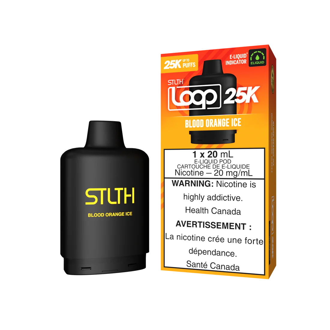 Stlth Loop 25k Blood Orange Ice (Provincial tax) King vape shop Stlth Loop 25k Blood Orange Ice (Provincial tax) King vape shop