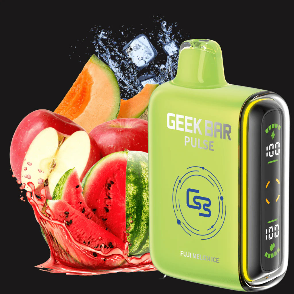 Geek Bar Pulse 9000 Fuji Melon Ice (Provincial Tax) King vape shop Geek Bar Pulse 9000 Fuji Melon Ice (Provincial Tax) King vape shop