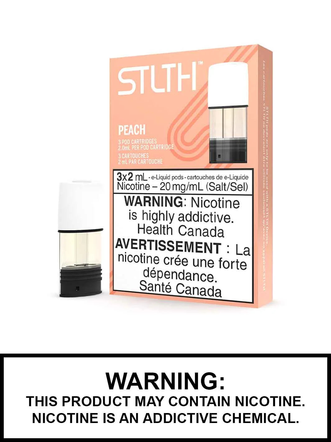 STLTH Original Pod Peach (Provincial Tax)