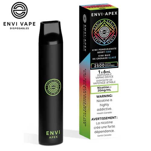 Envi apex 2500 Kiwi Pomegranate Berry ice*