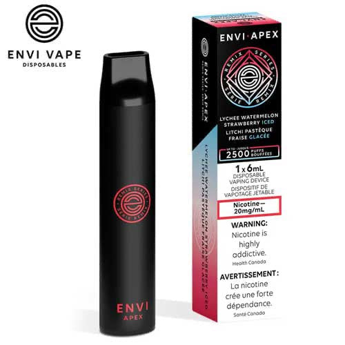 Envi apex 2500 Lychee Watermelon Strawberry iced*