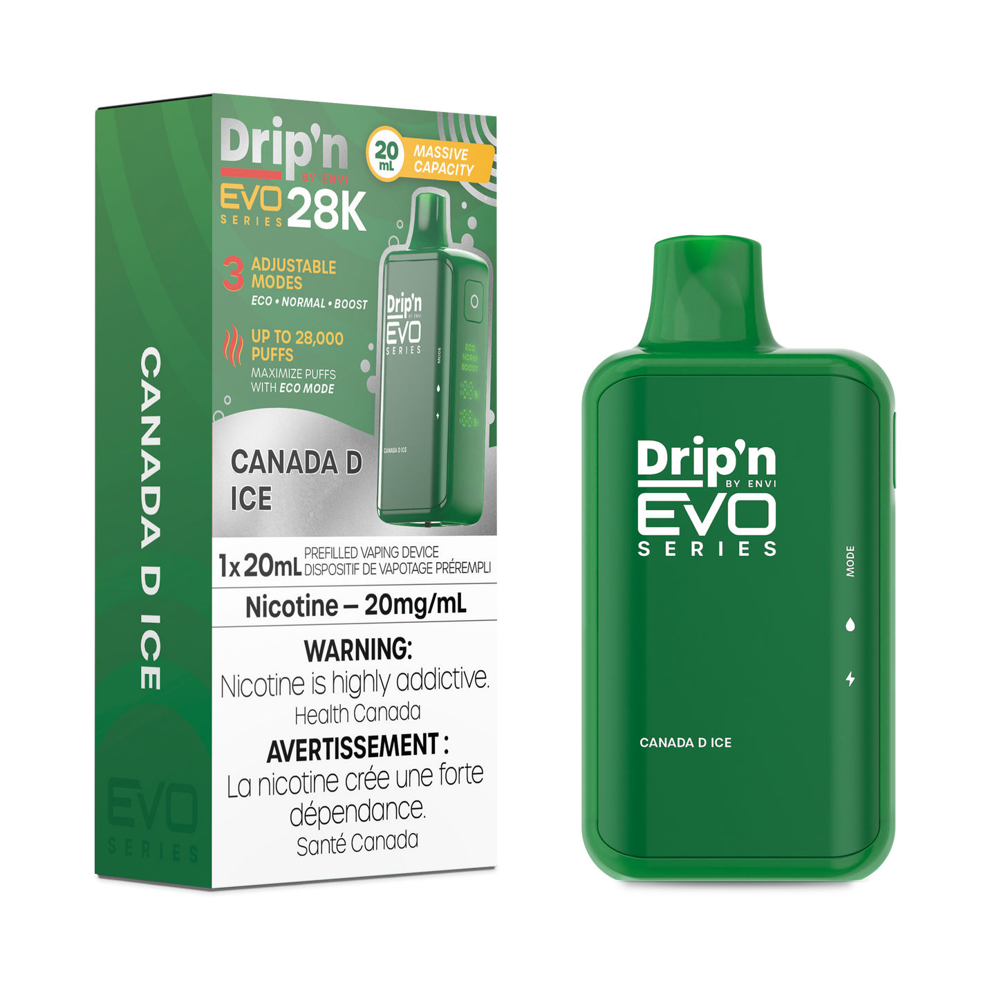Dripn Evo 28000 Canada D Ice*