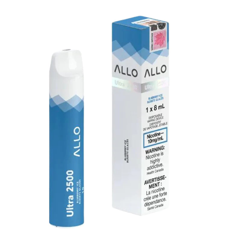 Allo 2500 10mg Blueberry ice *