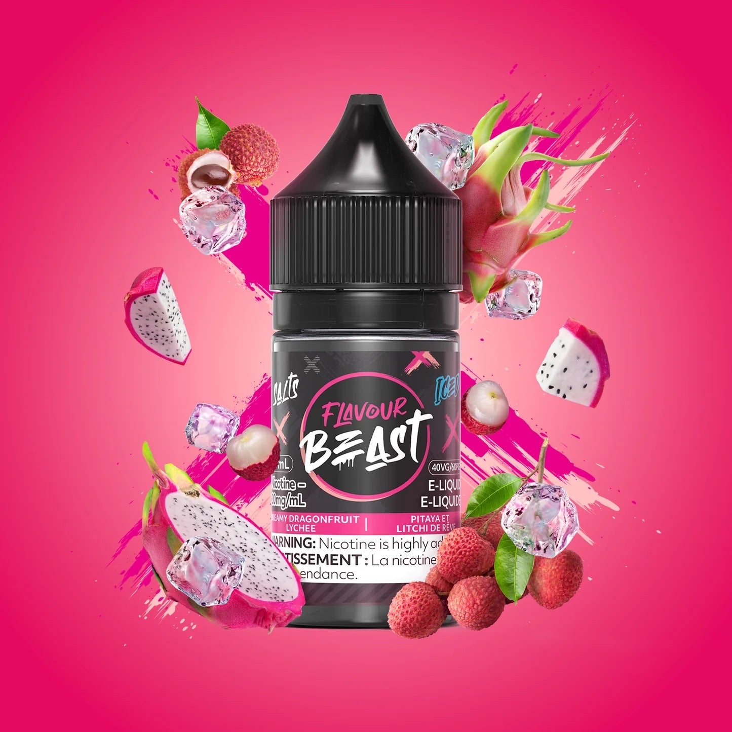 Flavour beast E-liquid- Dreamy Dragonfruit Lychee 20mg/30ml*