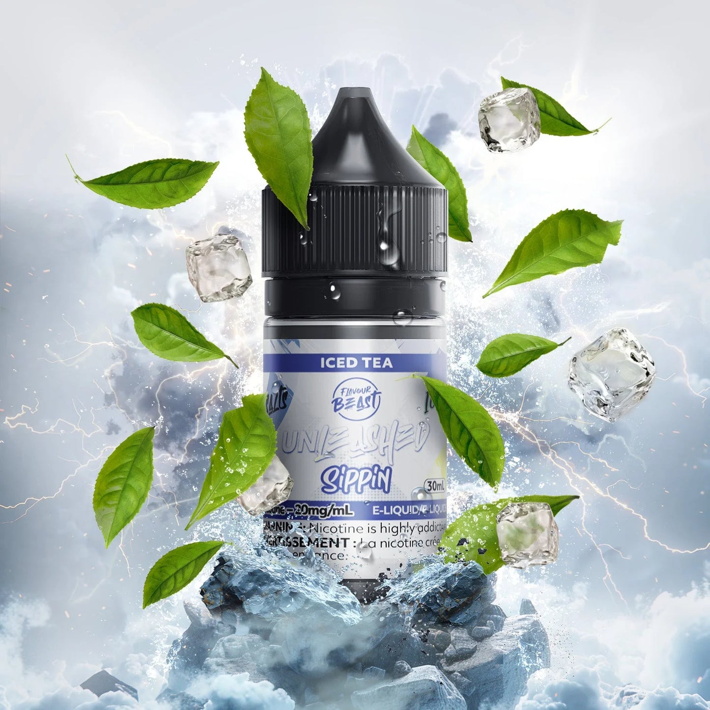 Flavour beast E-liquid- Unleashed Sippin Iced Tea 20mg/30ml*