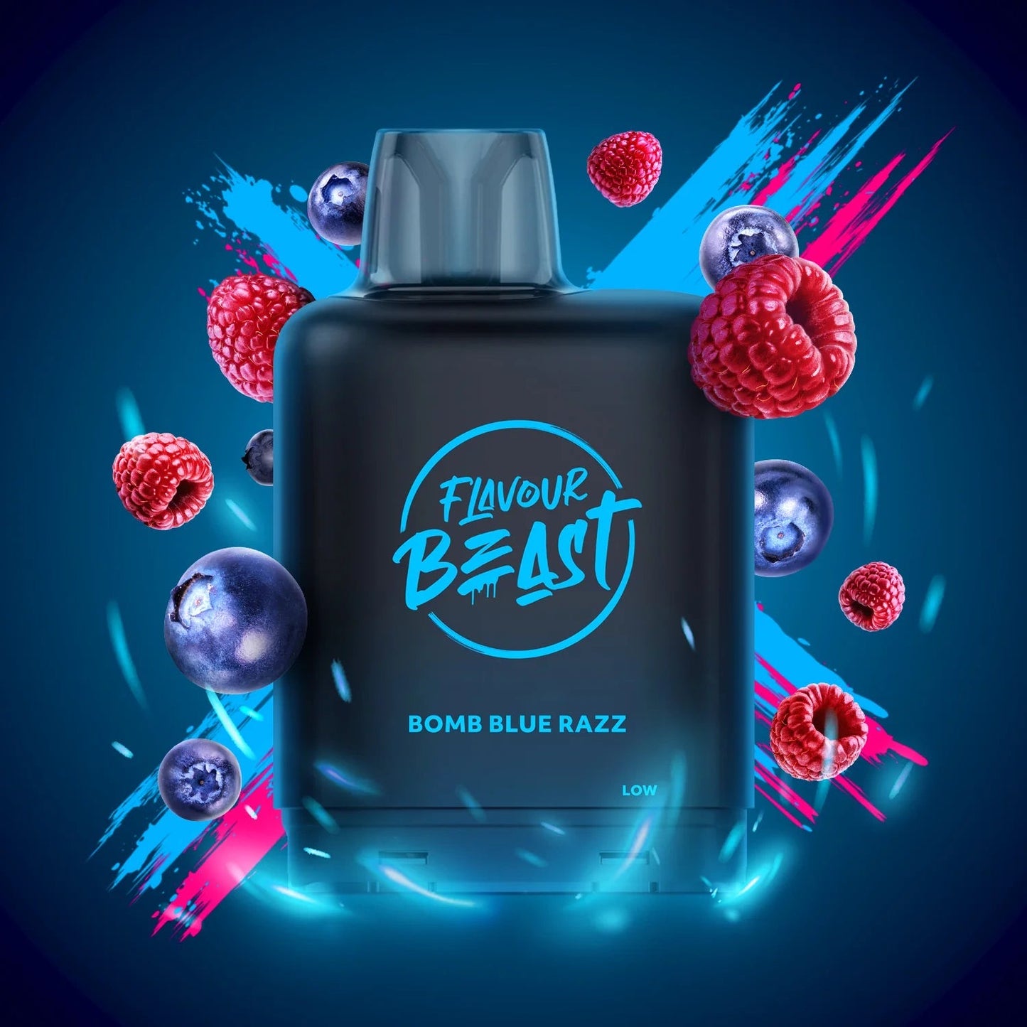 Level X Boost pod G2 25k Puffs Bomb Blue Razz*