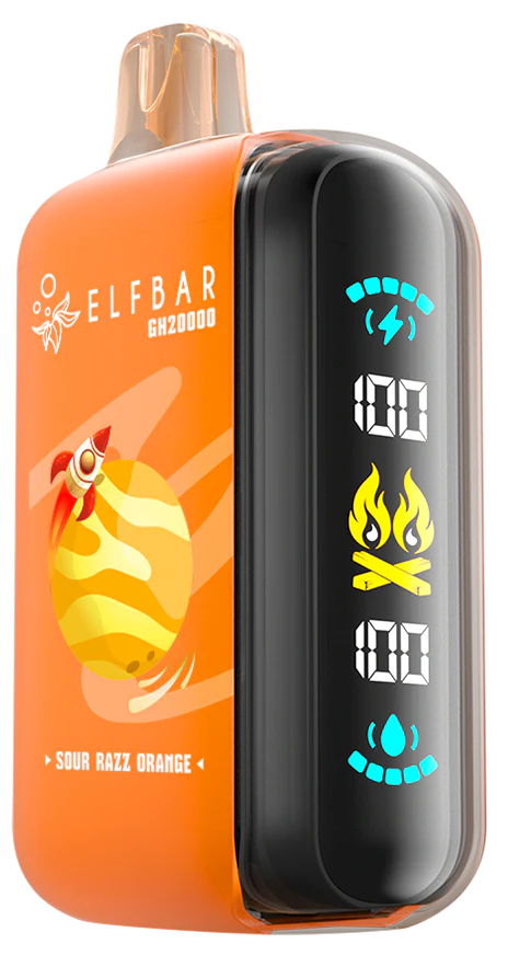 Elfbar GH 20000 Sour razz orange (provincial tax)