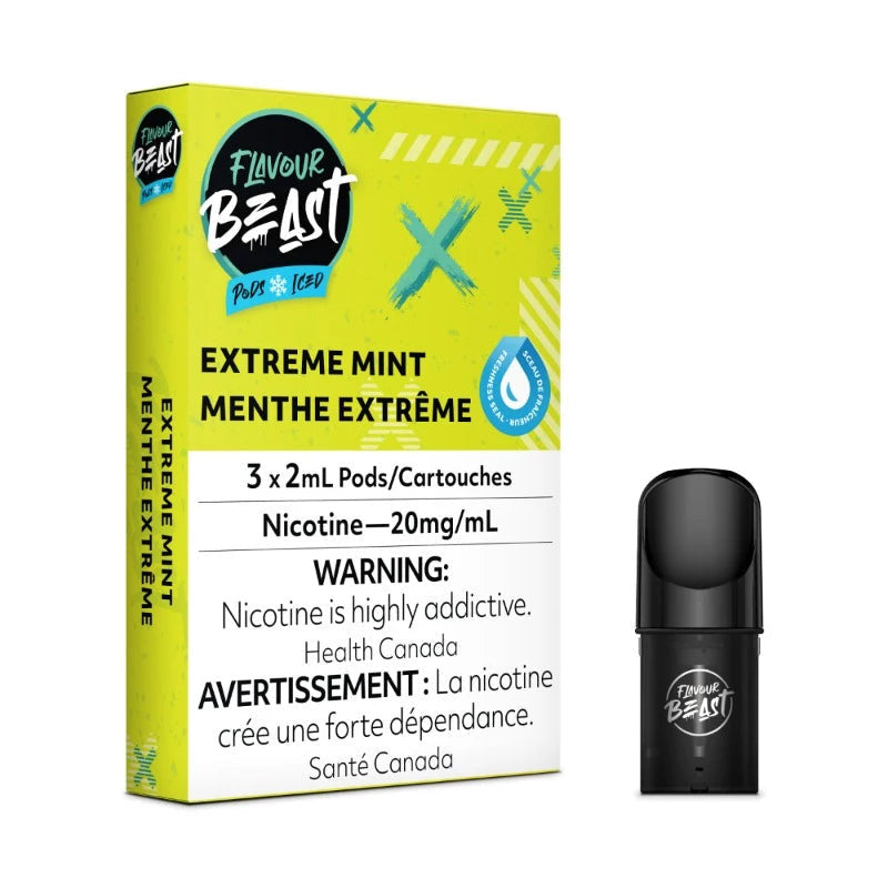Flavour Beast 3pods Extreme Mint*