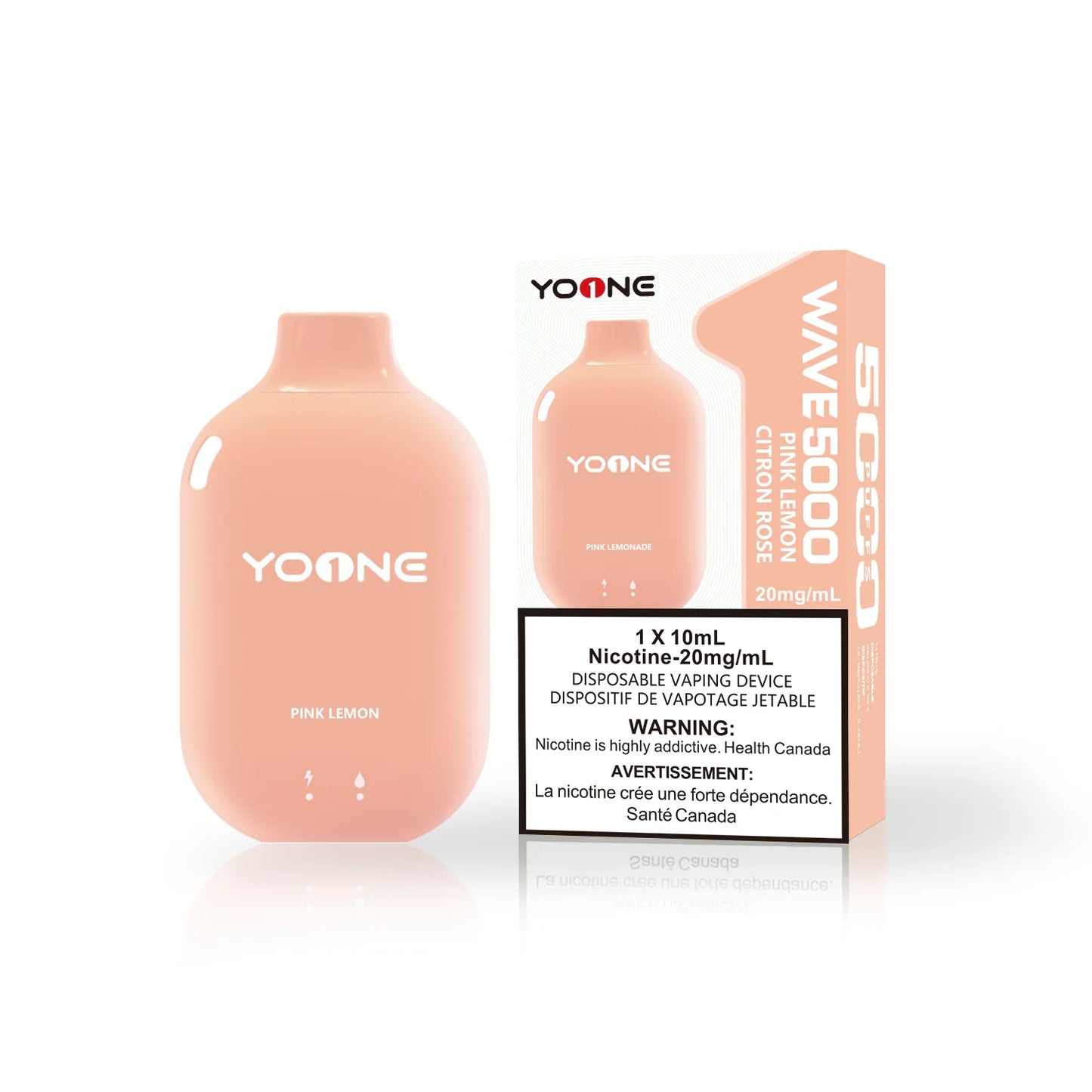 Yo One Wave5000 Pink lemon (Provincial tax)