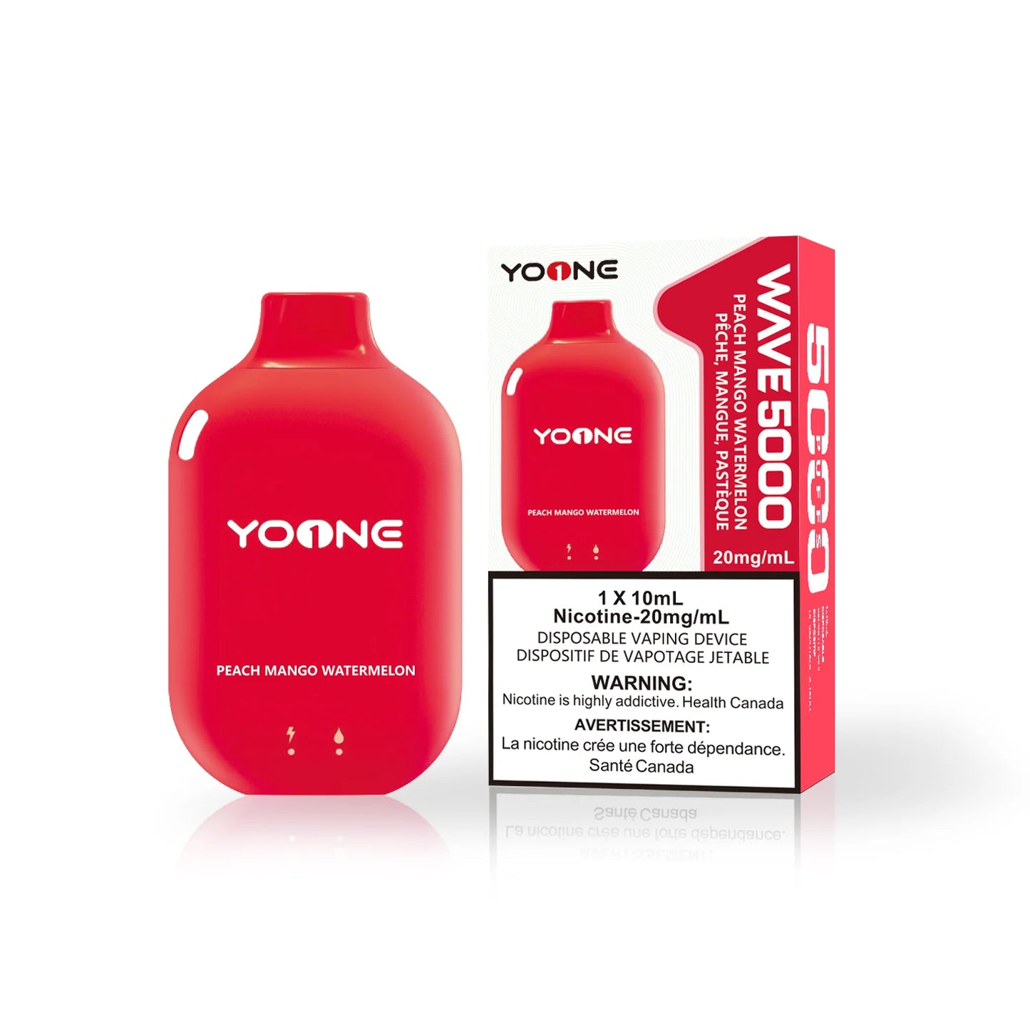 Yo One Wave5000 Red berry cherry (Provincial tax)
