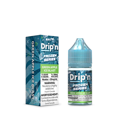 Dripn by Envi Frozen E-Liquid Green Apple Ice Blast 20mg/30ml (provincial tax)