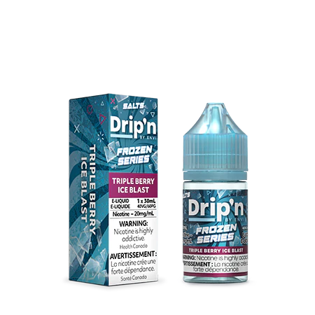 Dripn by Envi Frozen E-Liquid Triple Berry Ice Blast 20mg/30ml (provincial tax)
