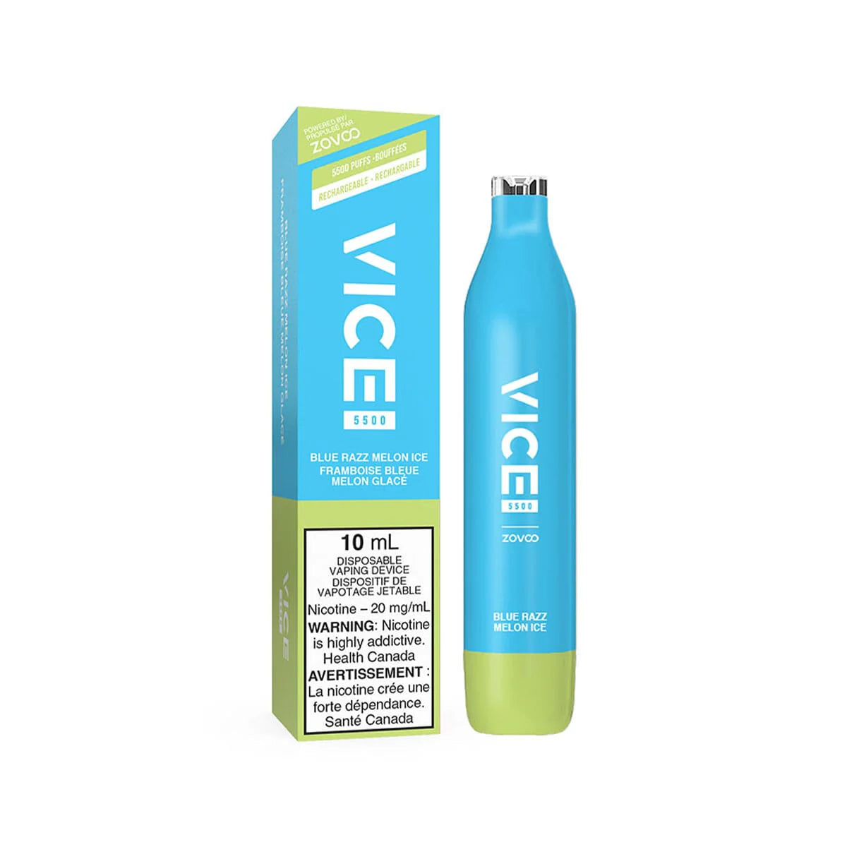 Vice 5500 Blue Razz Melon Ice 20mg (Provincial tax)