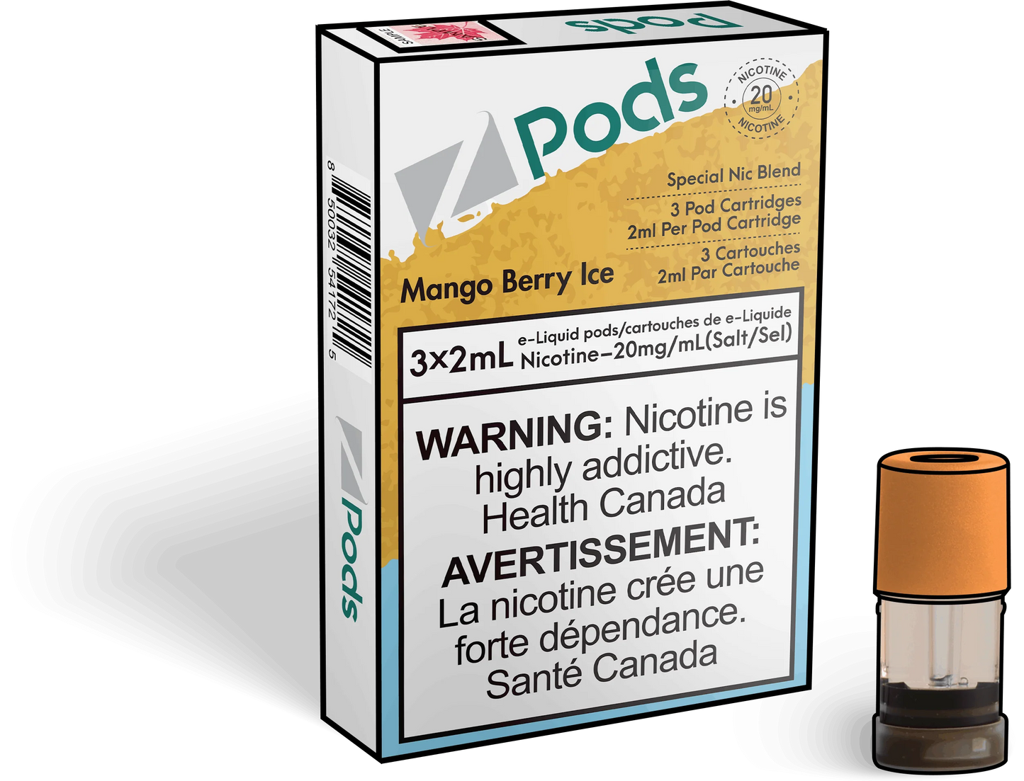Zpods Mango Berry ice