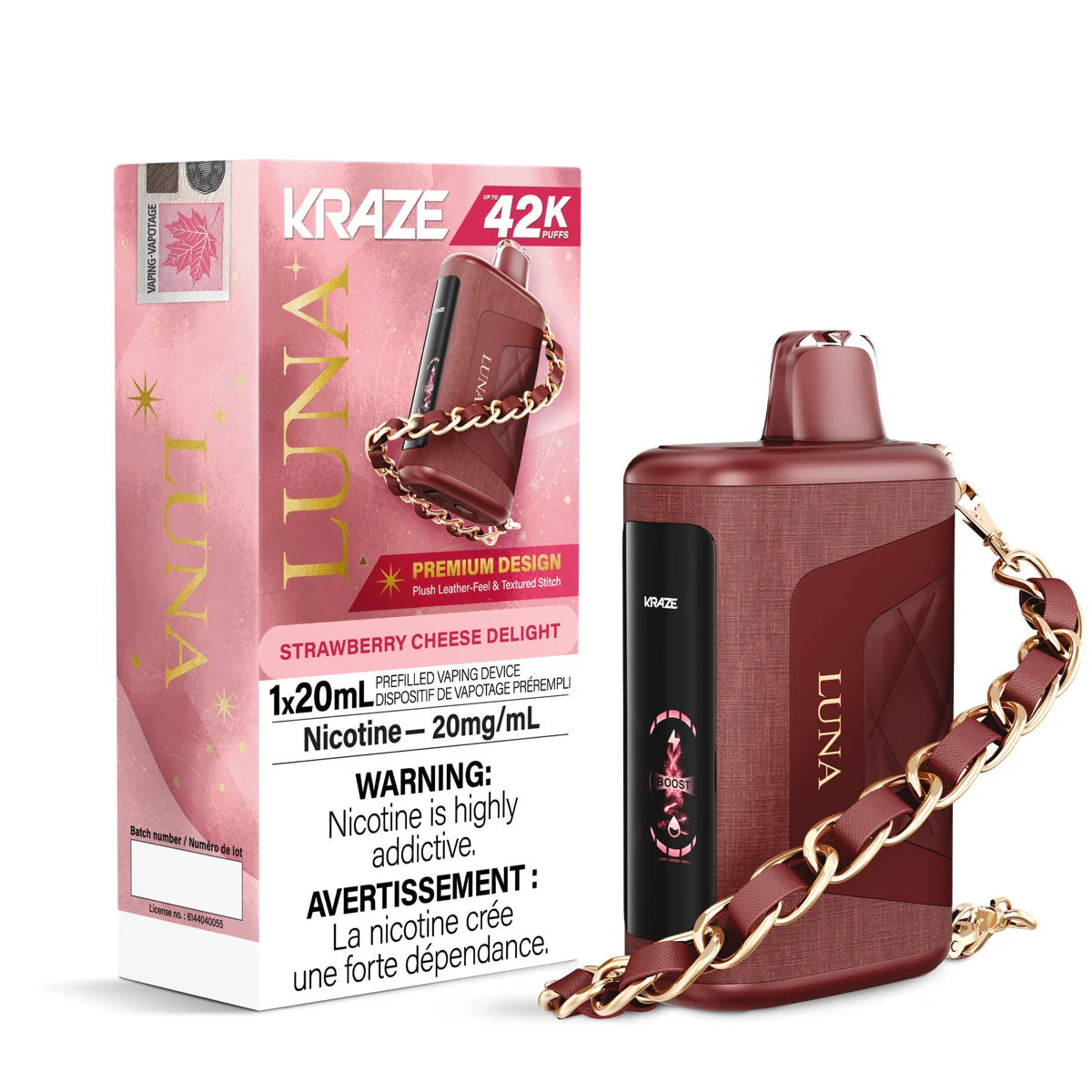 Kraze Luna 42k Strawberry Cheese Delight*