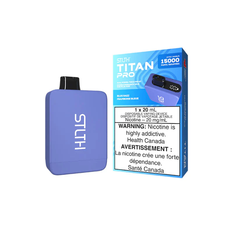 STLTh Titan pro 15k Blue razz (Provincial tax)