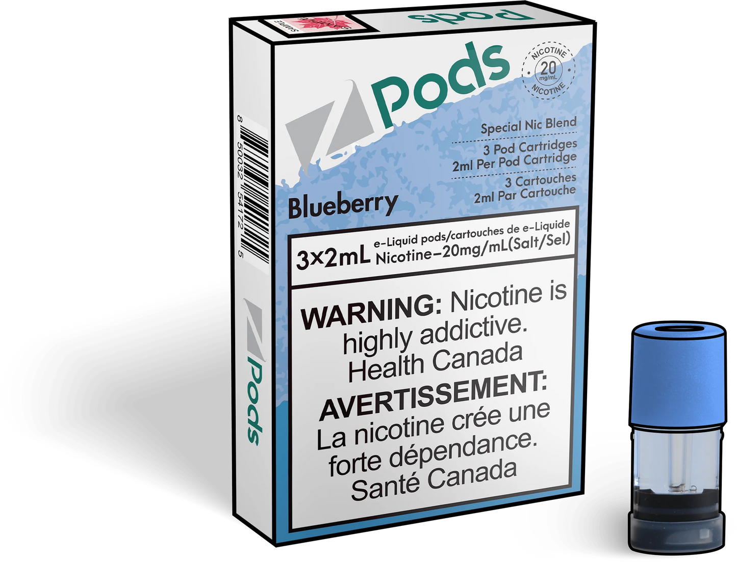 Zpod blueberry (Provincial Tax)