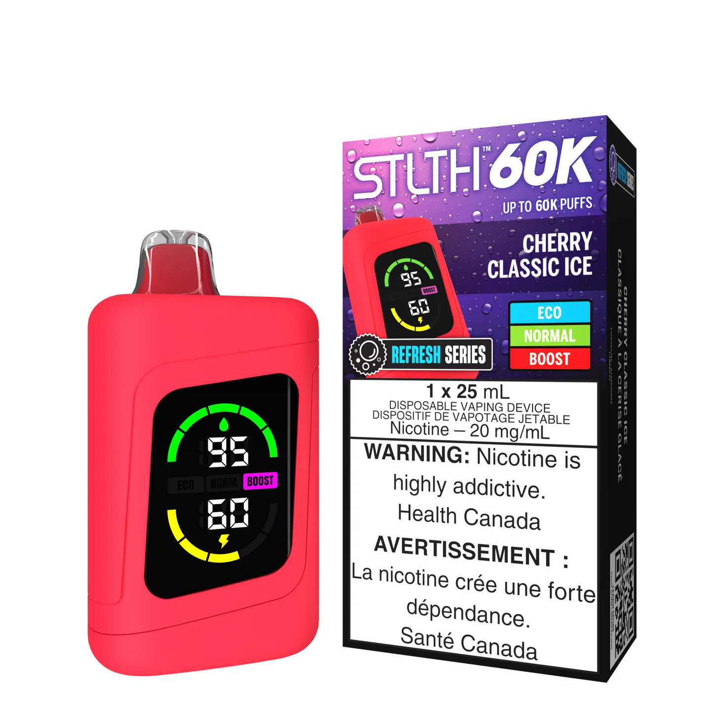 Stlth 60k Cherry Classic Ice (Provincial tax)