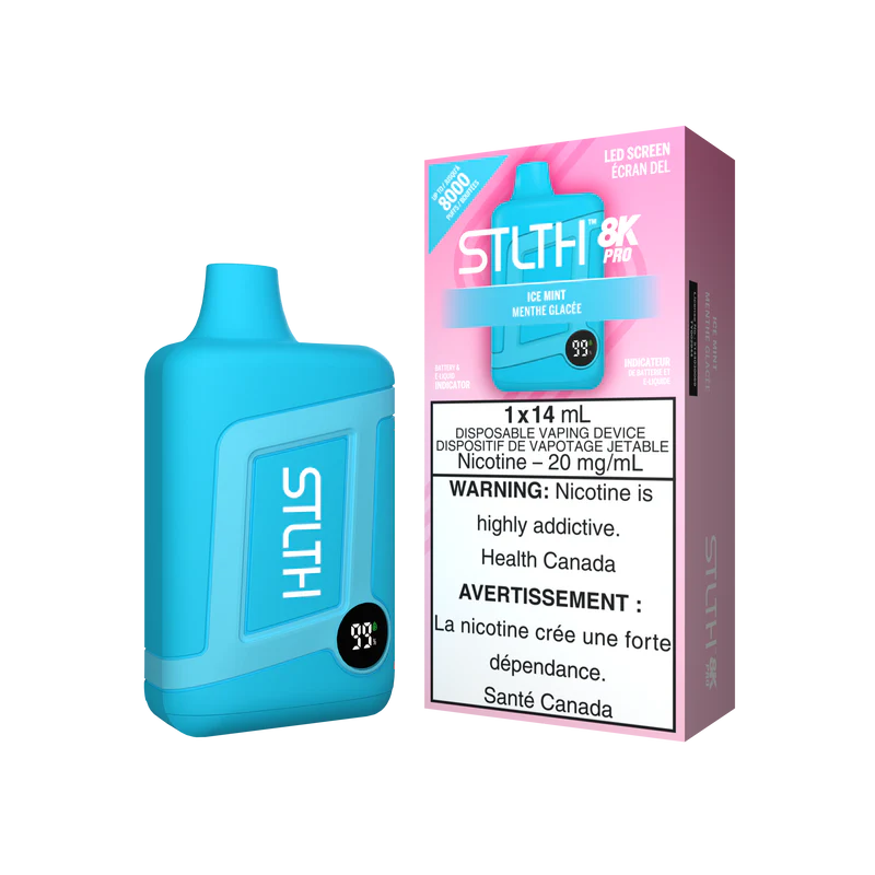 Stlth 8000 Pro Ice Mint (Provincial Tax)
