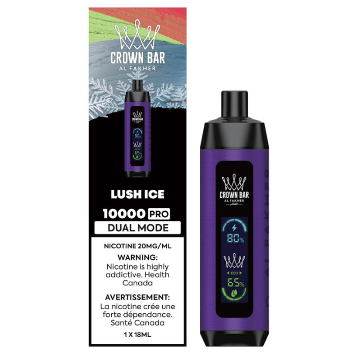 Al Fakher Crown Bar 10k Pro Lush Ice (ProvincialTax)