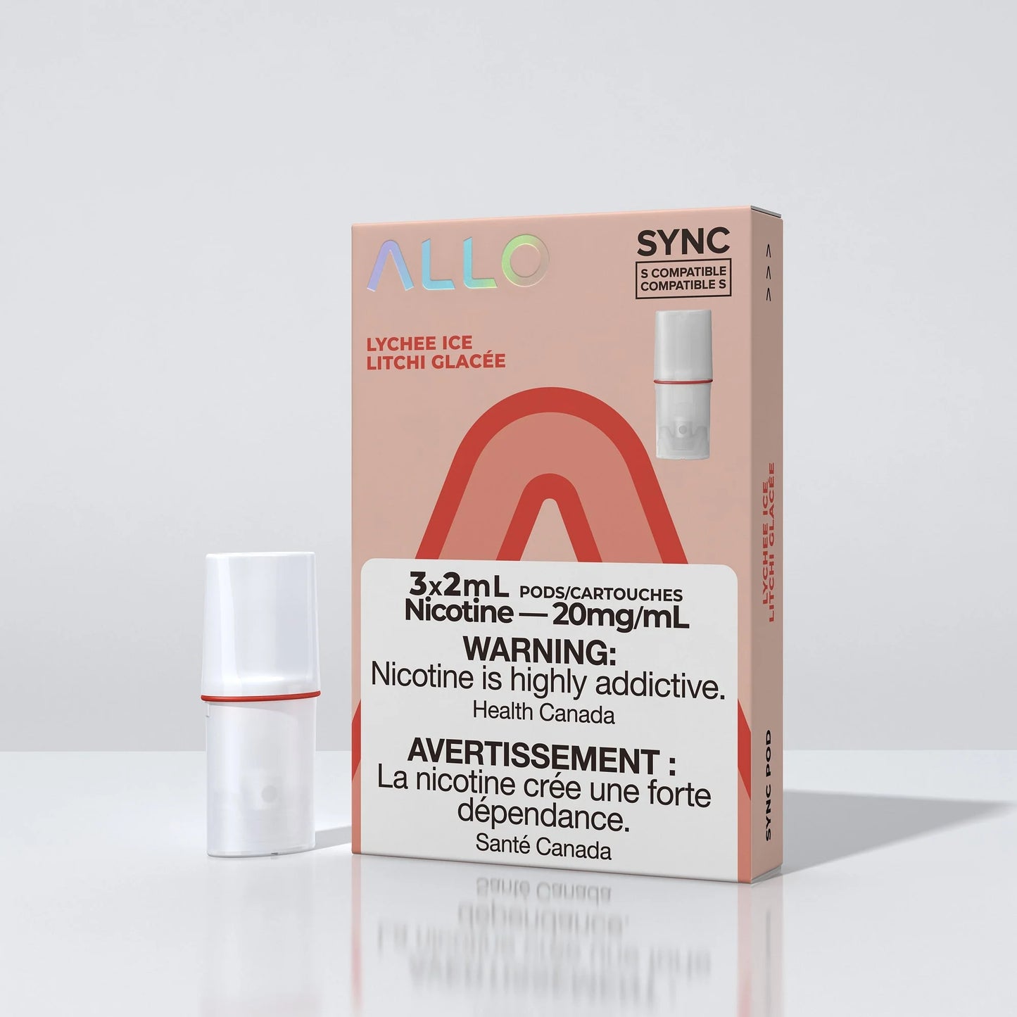 Allo Sync 3pods lychee ice (3x2ml)*