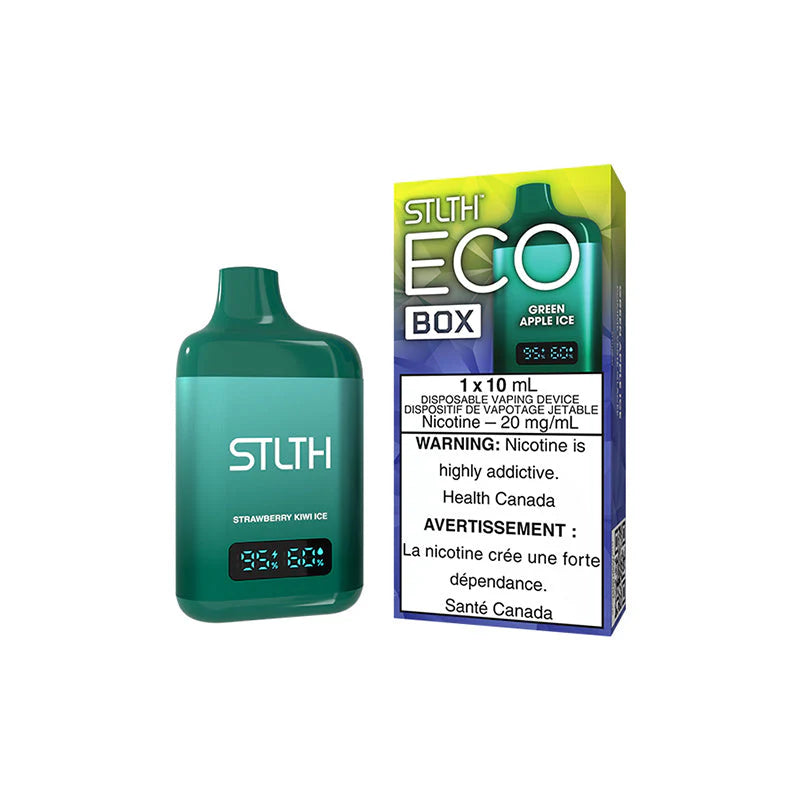 Stlth eco box Green Apple ice(Provincial tax)