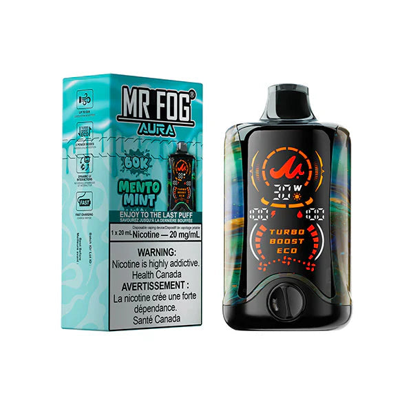 Mr Fog Aura 60k Mento Mint (Provincial tax)