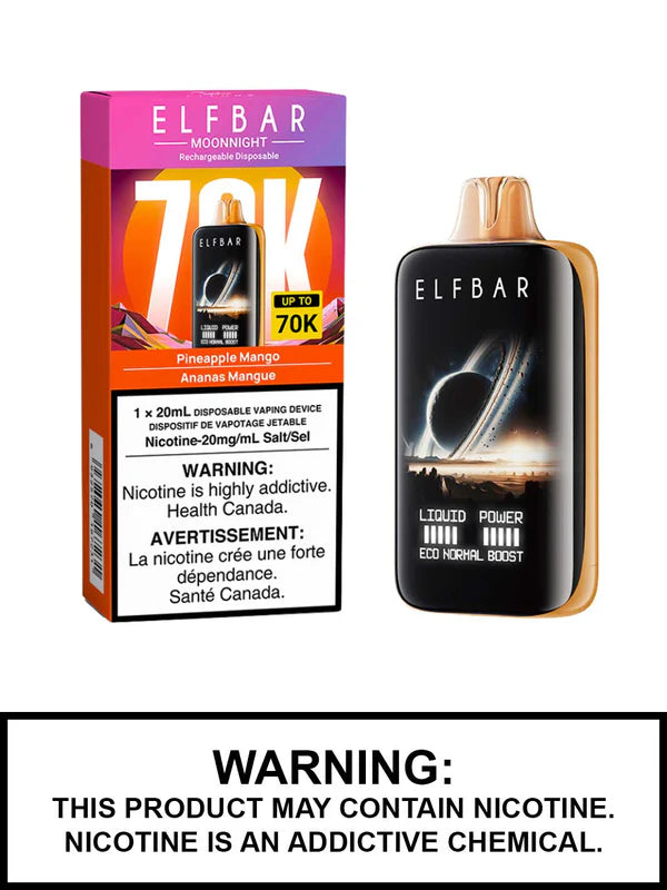 Elfbar Moonnight 70k Pineapple Mango (Provincial tax)