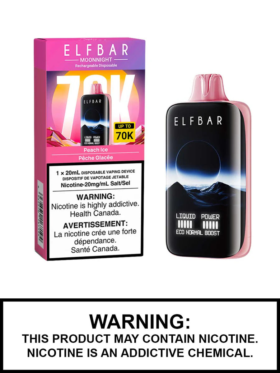 Elfbar Moonnight 70k Peach Ice (Provincial tax)