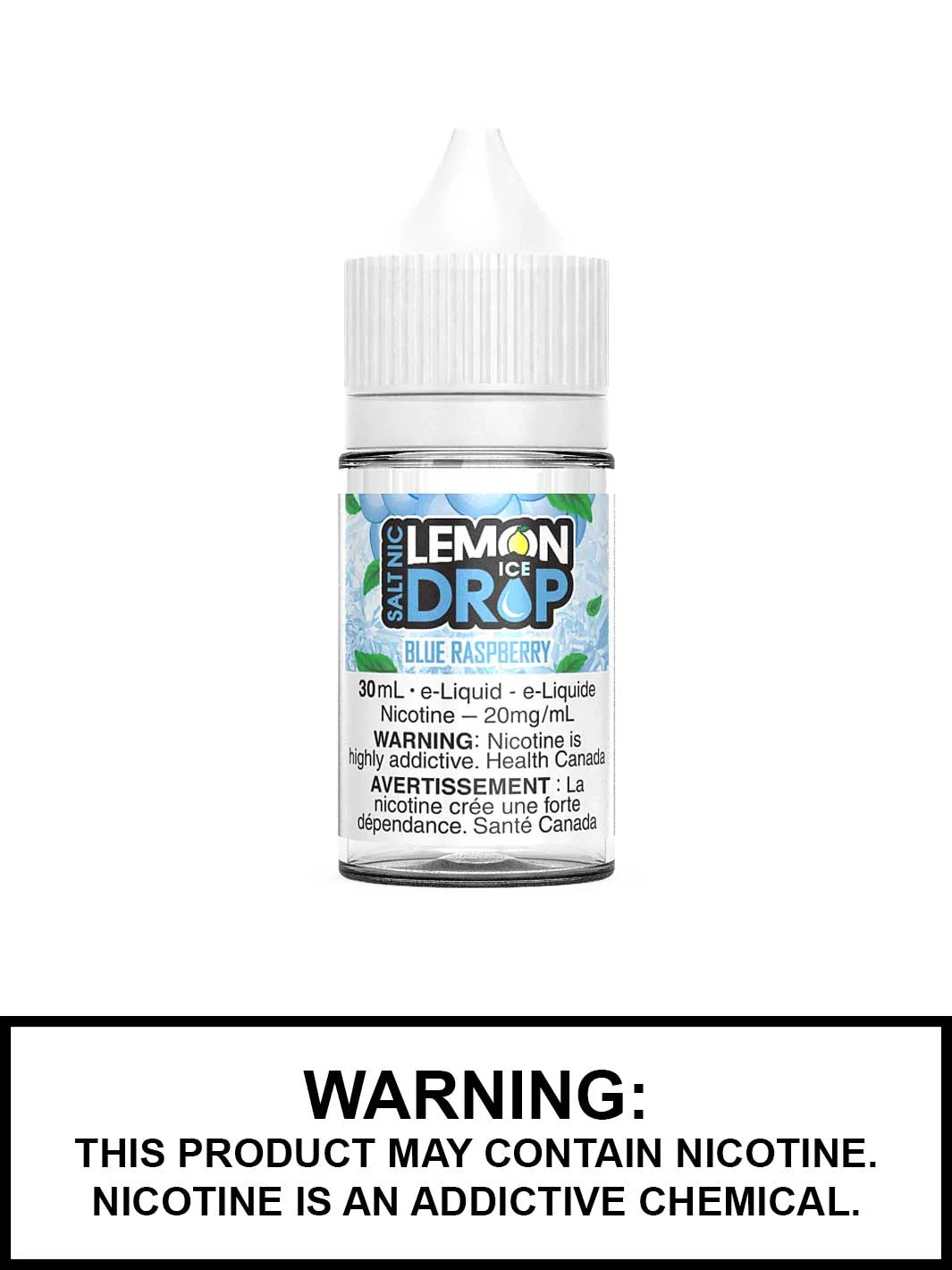 Blue raspberry by lemon drop 12mg - 30ml (Provincial tax)