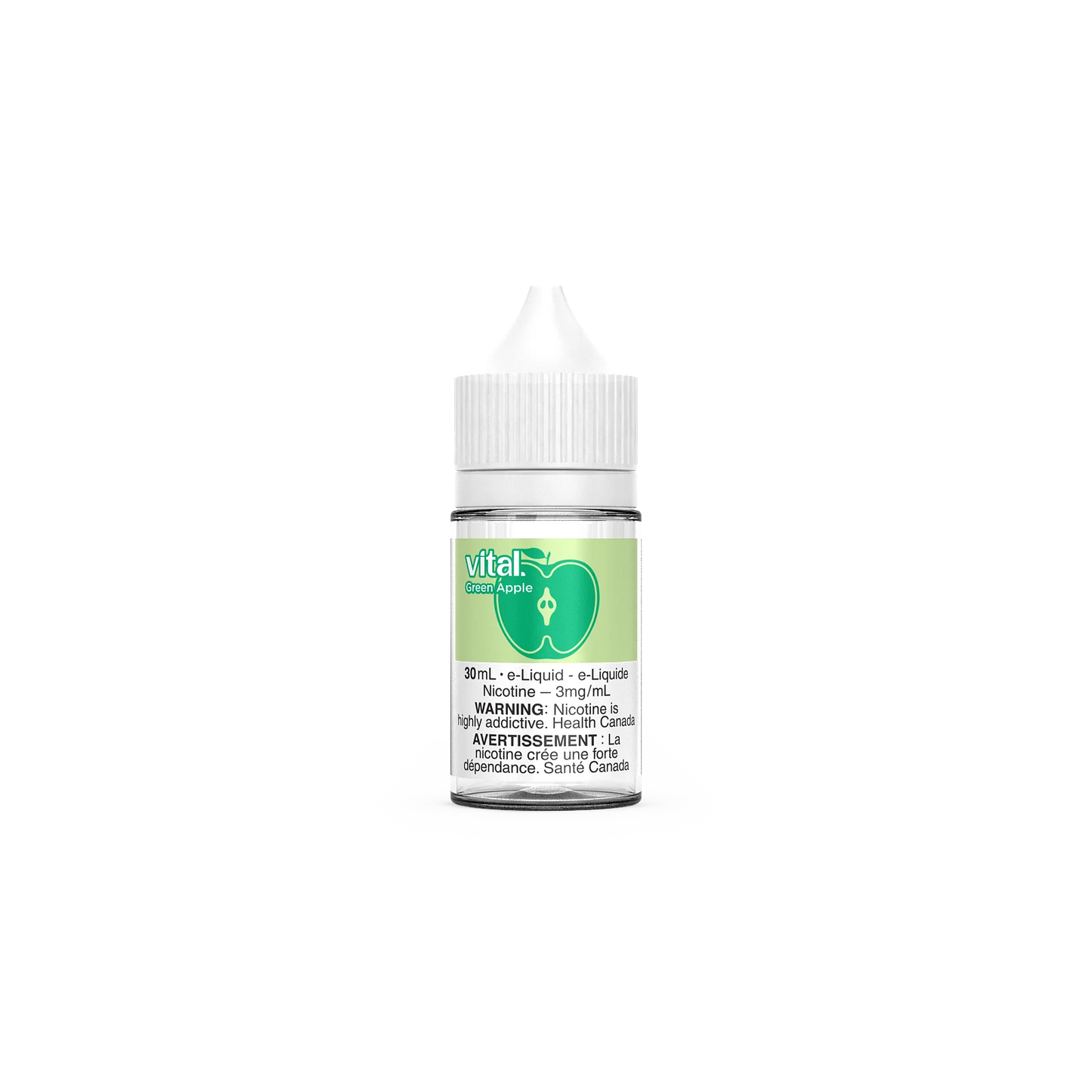 Vital 3mg 30ml green apple (Provincial tax)