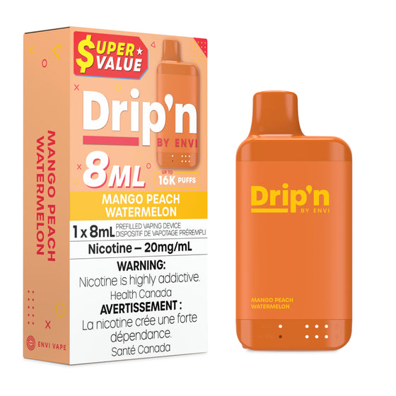 Drip’n 16k by Envi 8ML - Mango Peach Watermelon *