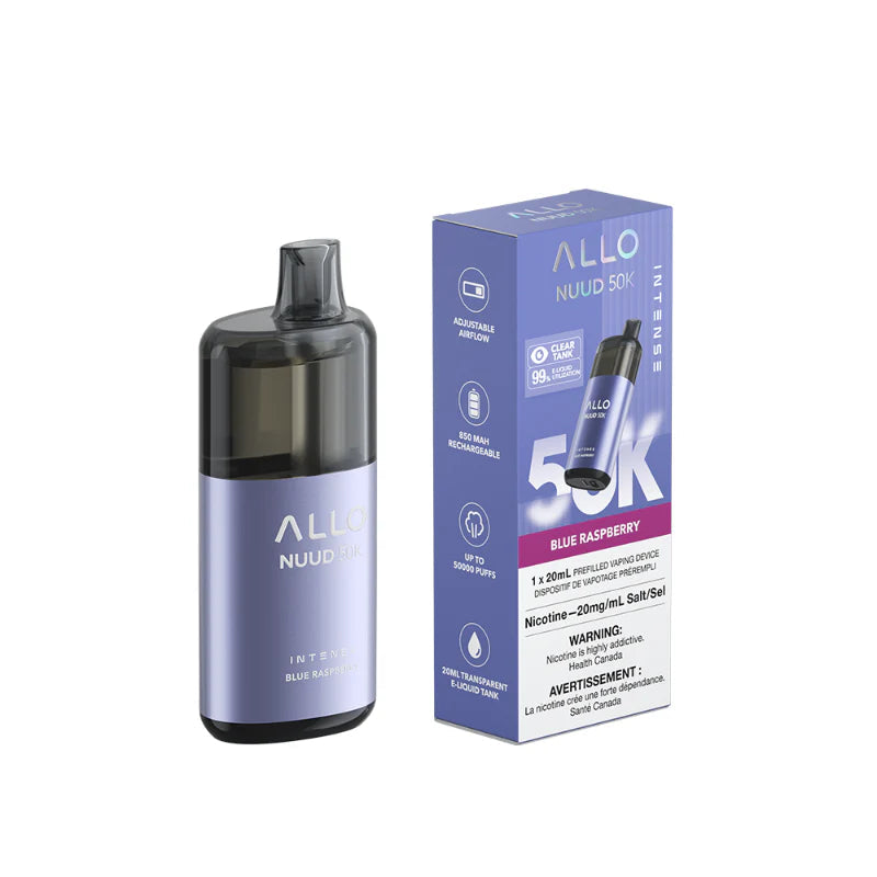 Allo Nuud 50k Blue raspberry (Provincial tax)
