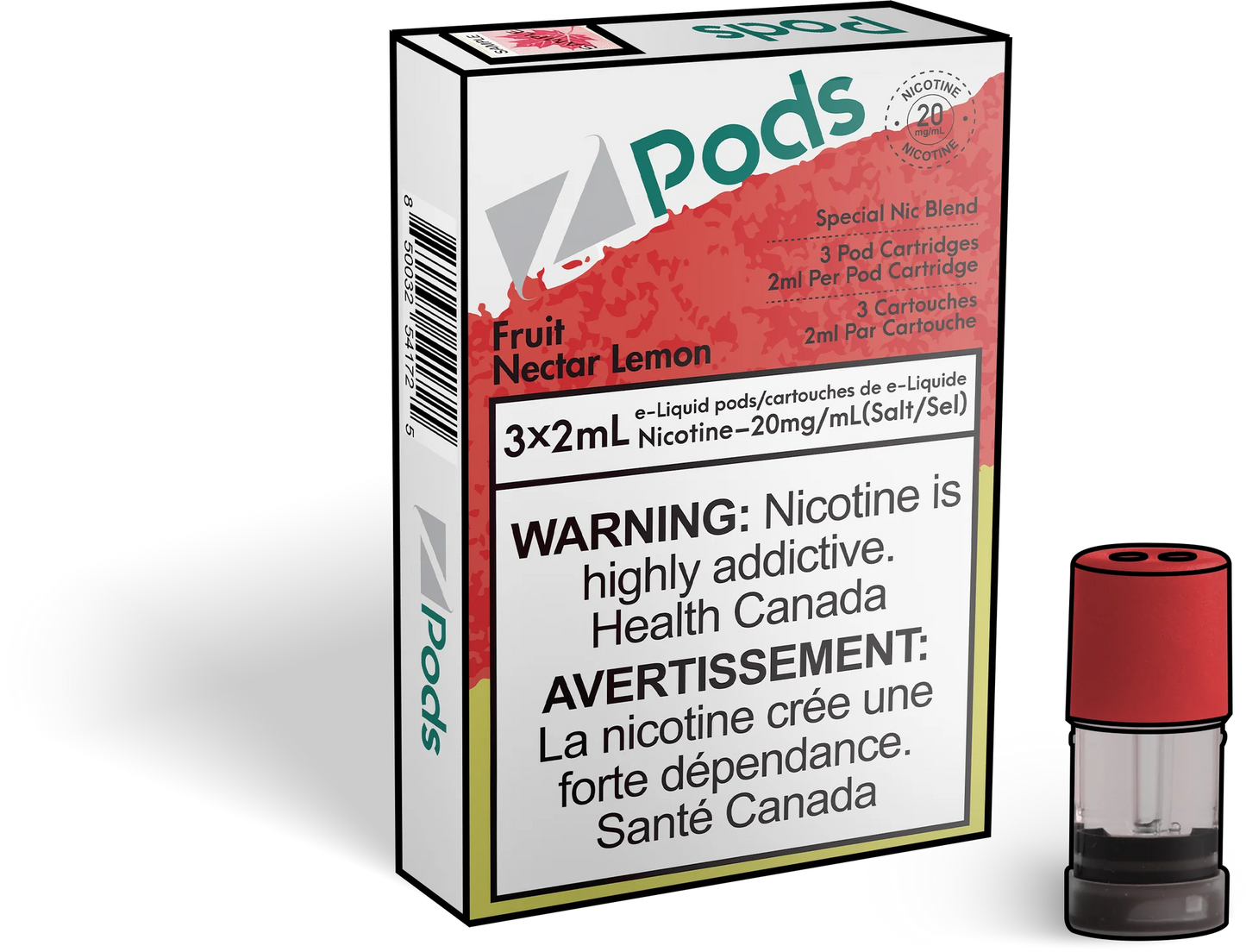Zpods Fruit Punch Lemon (Provincial)