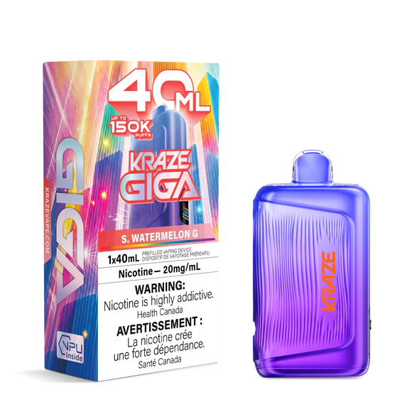 Kraze Giga 40ml 150k S.Watermelon G