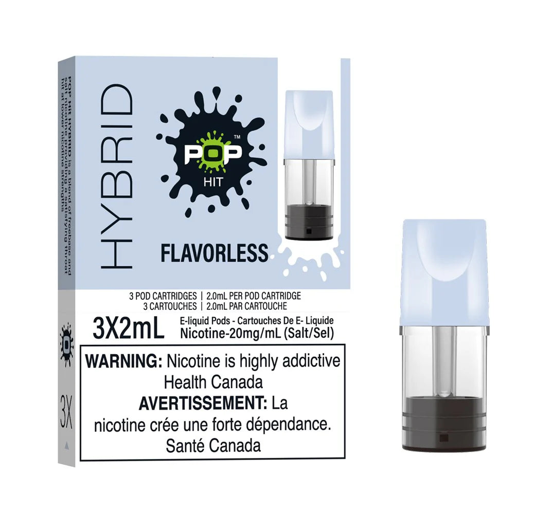 Pop hit pods Flavorless (Provincial Tax) King vape shop Pop hit pods Flavorless (Provincial Tax) King vape shop