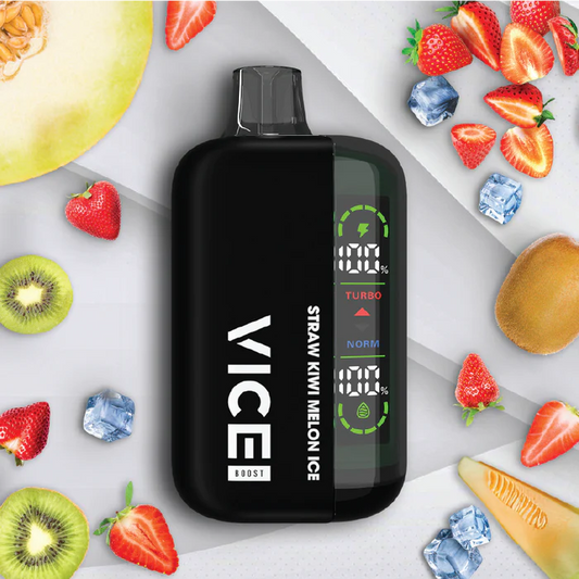 Vice boost 9000 Straw kiwi melon ice