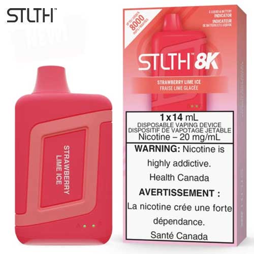 STLTh 8000 strawberry lime ice