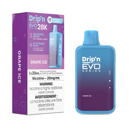 Dripn Evo 28000 Grape Ice (Provincial)